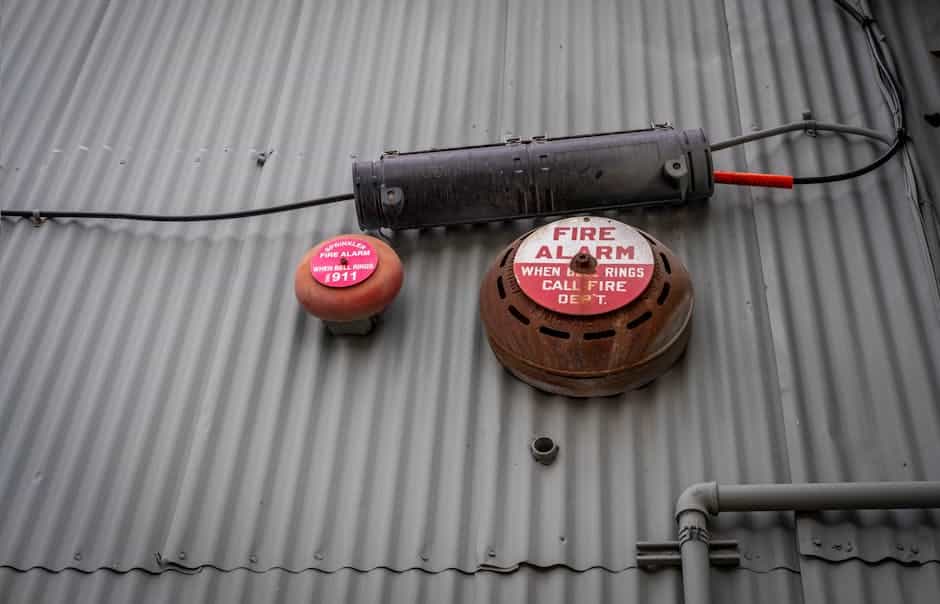 Commercial fire alarm inspection