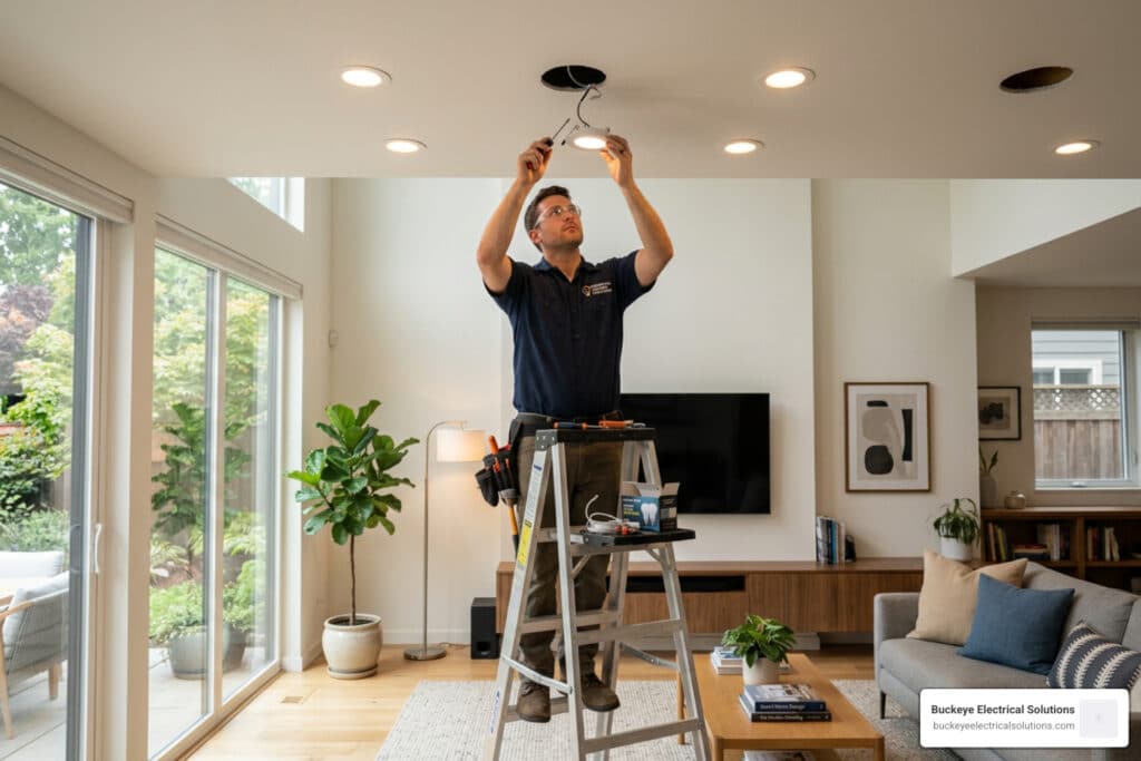 smart light installation