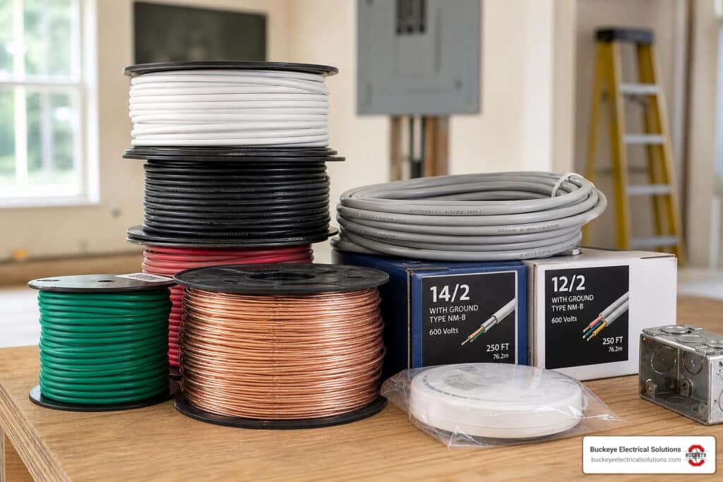 electric wire for a home
