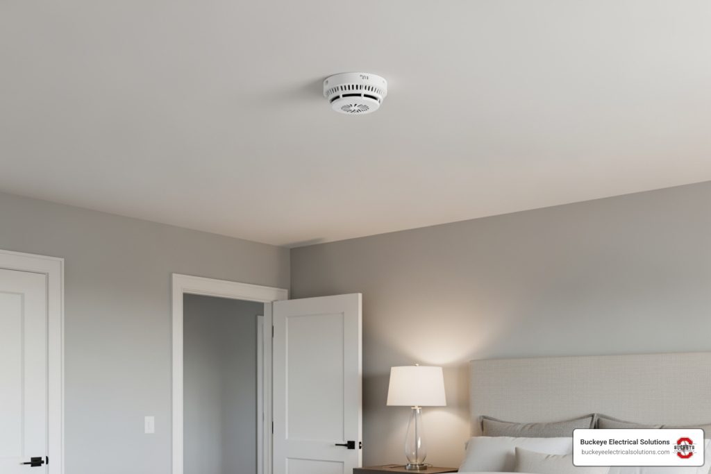 fire alarm false alarms residential smoke detector Ohio home