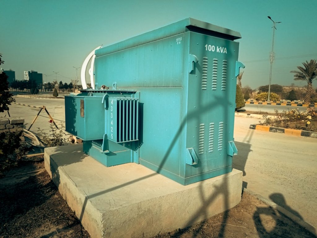 Emergency power systems backup generator commercial facility